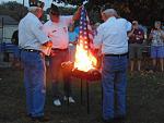 Flag Disposal Ceremony