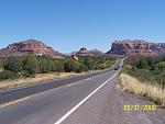 Rolling down the road in Sedona